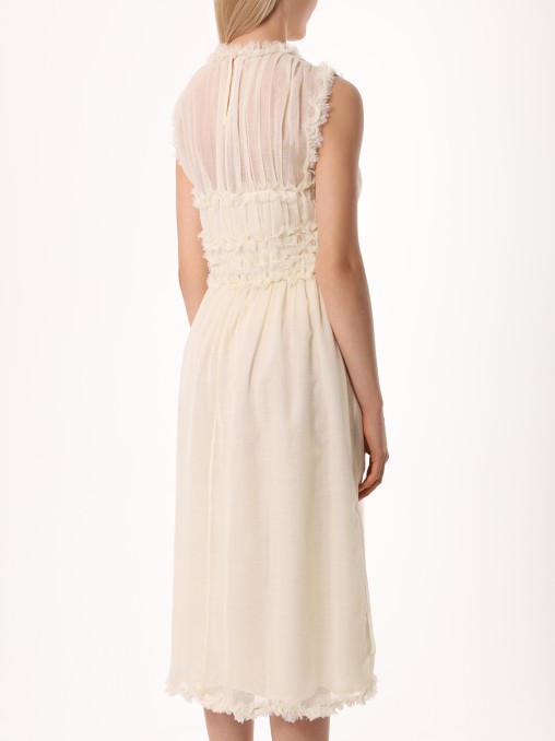 Платье однотонное ULLA JOHNSON