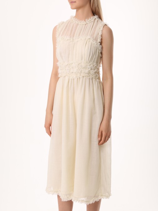 Платье однотонное ULLA JOHNSON