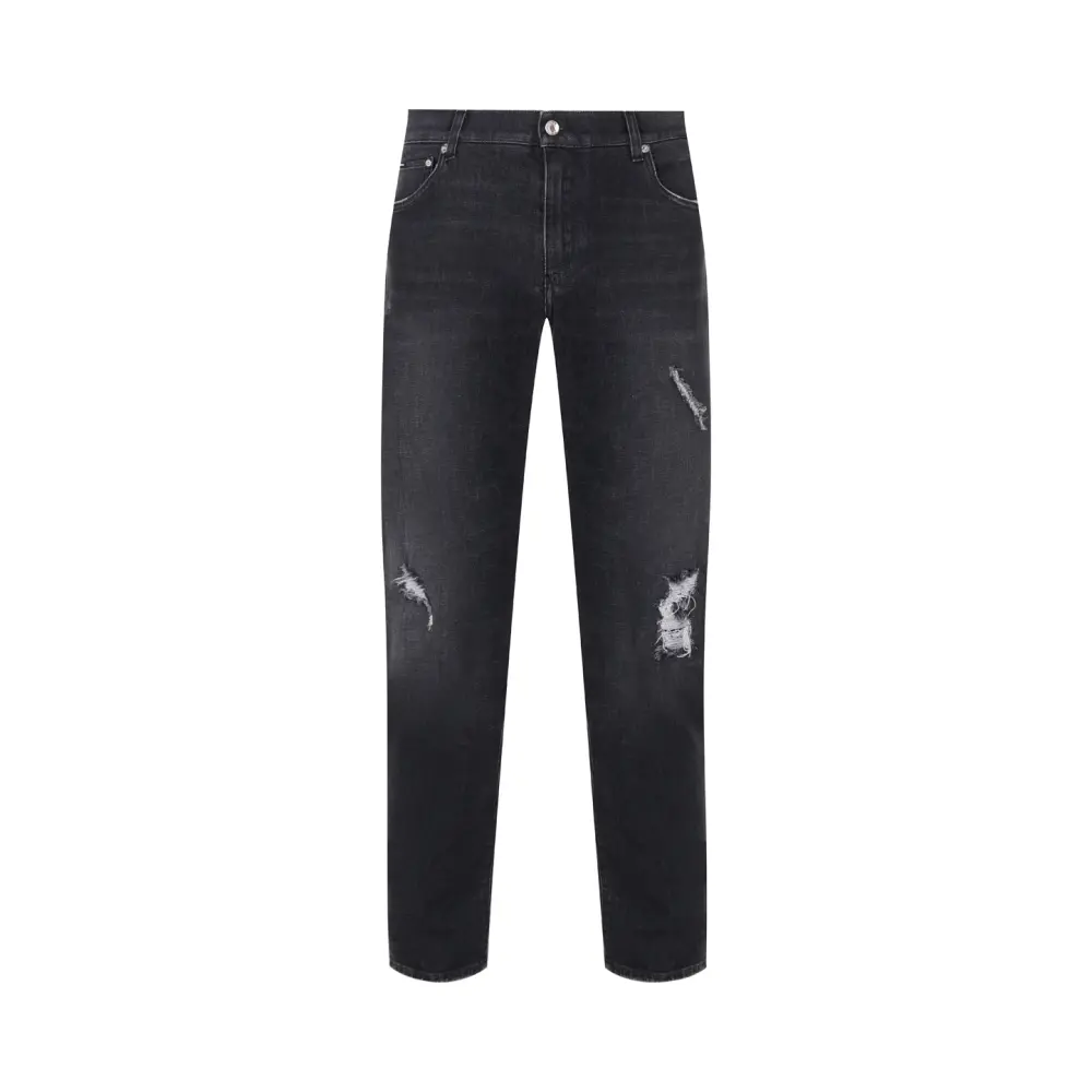 Джинсы Slim Fit хлопковые