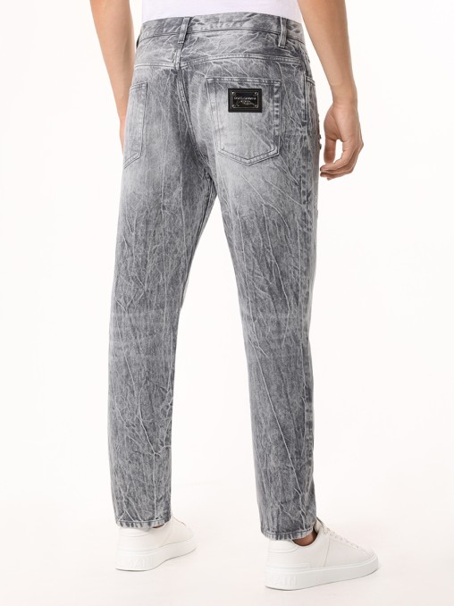 Джинсы Regular Fit хлопковые DOLCE & GABBANA