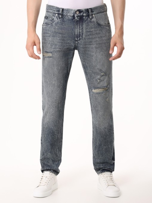 Джинсы Regular Fit хлопковые DOLCE & GABBANA