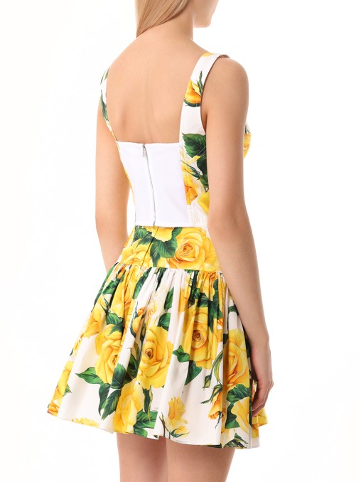 Топ хлопковый DOLCE & GABBANA