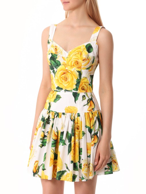 Топ хлопковый DOLCE & GABBANA