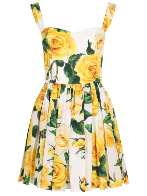 Платье хлопковое DOLCE & GABBANA