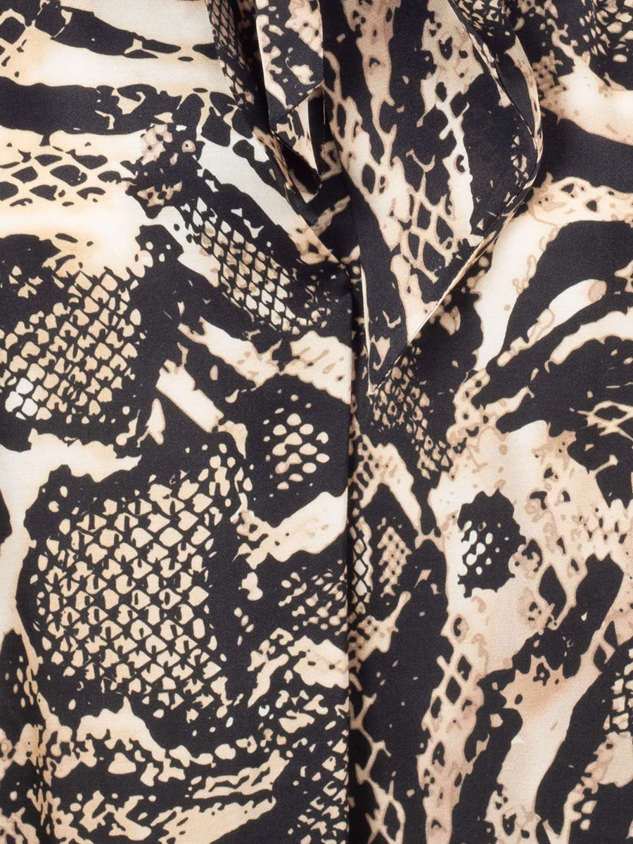 Блуза с принтом