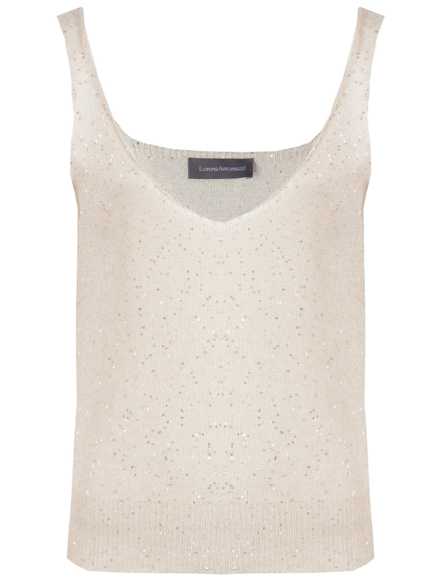 Топ с пайетками