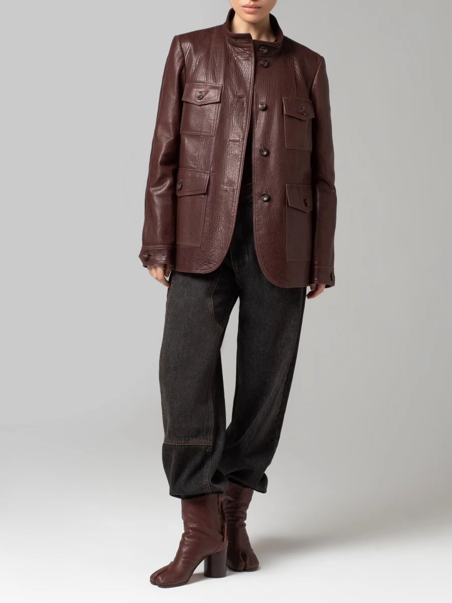 Куртка кожаная Safari