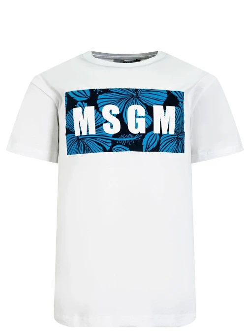 Футболка хлопковая MSGM