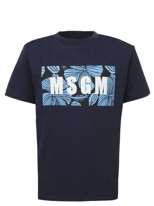 Футболка хлопковая MSGM