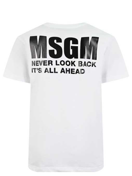 Футболка хлопковая MSGM