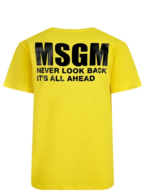 Футболка хлопковая MSGM