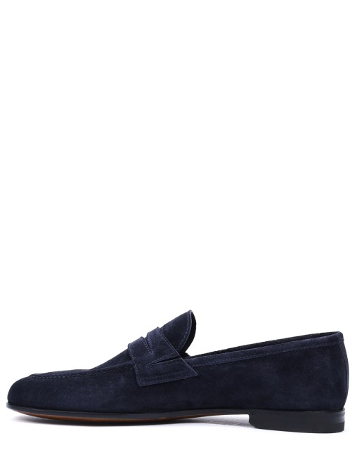 Лоферы замшевые BONTONI