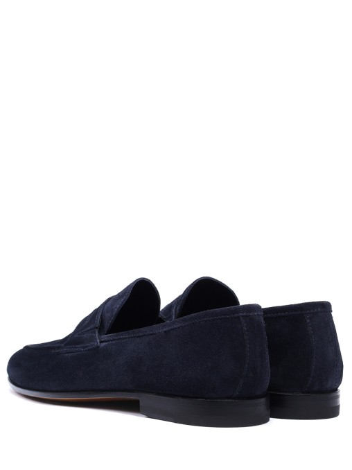 Лоферы замшевые BONTONI