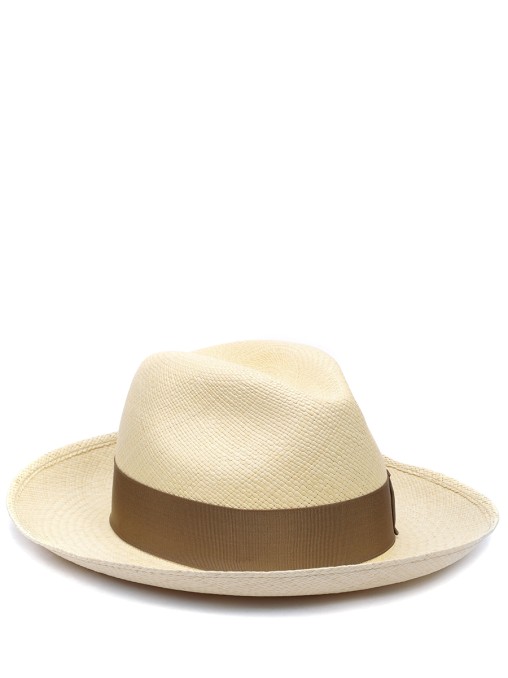 Шляпа соломенная BORSALINO