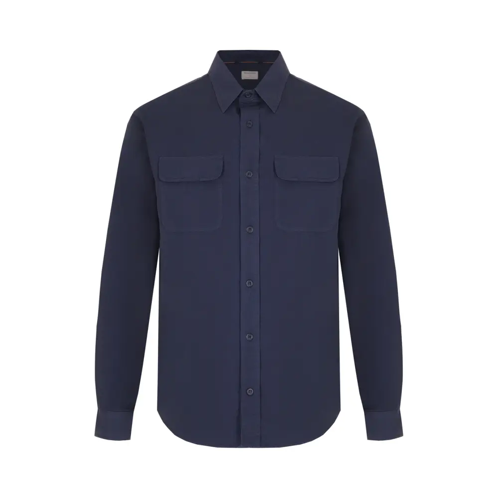 Рубашка Regular Fit хлопковая