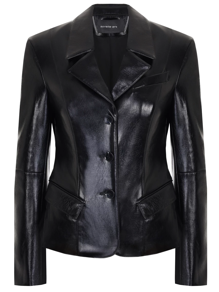 Пиджак из экокожи Epoch Jacket Black