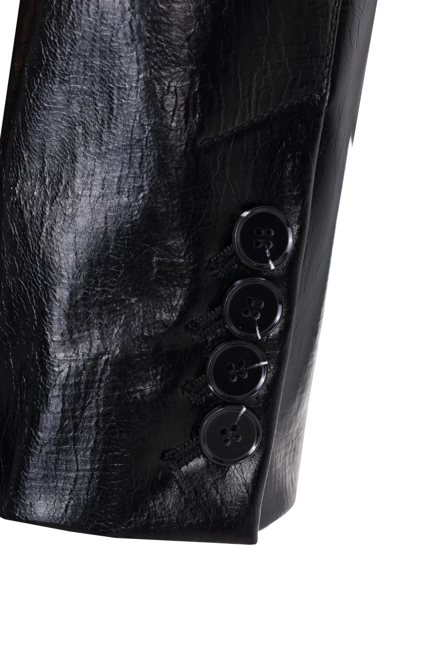 Пиджак из экокожи Epoch Jacket Black