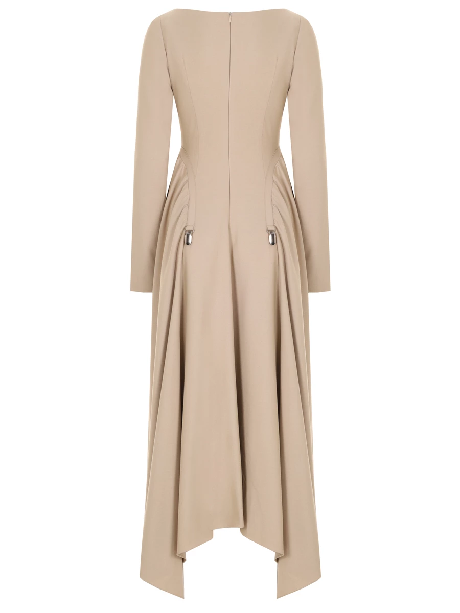Платье однотонное Georgiana Dress Sand