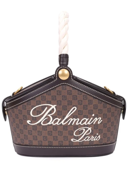 Сумка с принтом BALMAIN