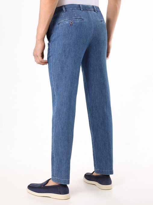 Джинсы Slim Fit хлопковые HILTL