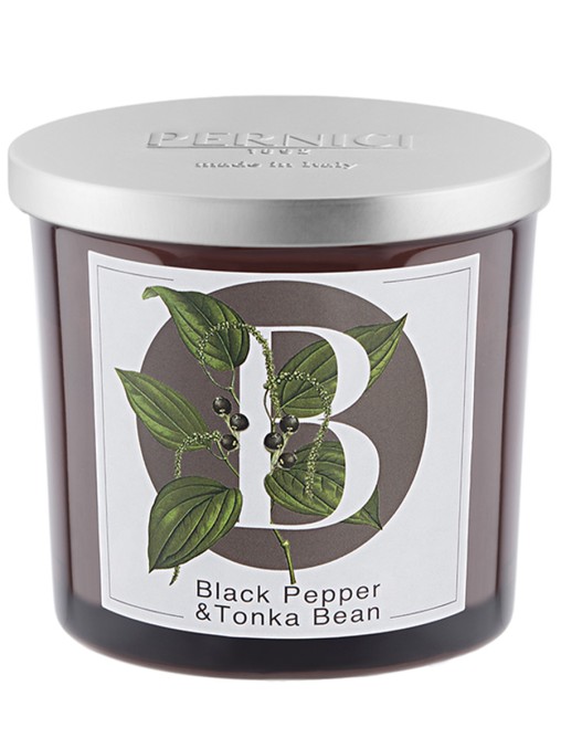 Свеча ароматическая Black Pepper&Tonka Bean PERNICI