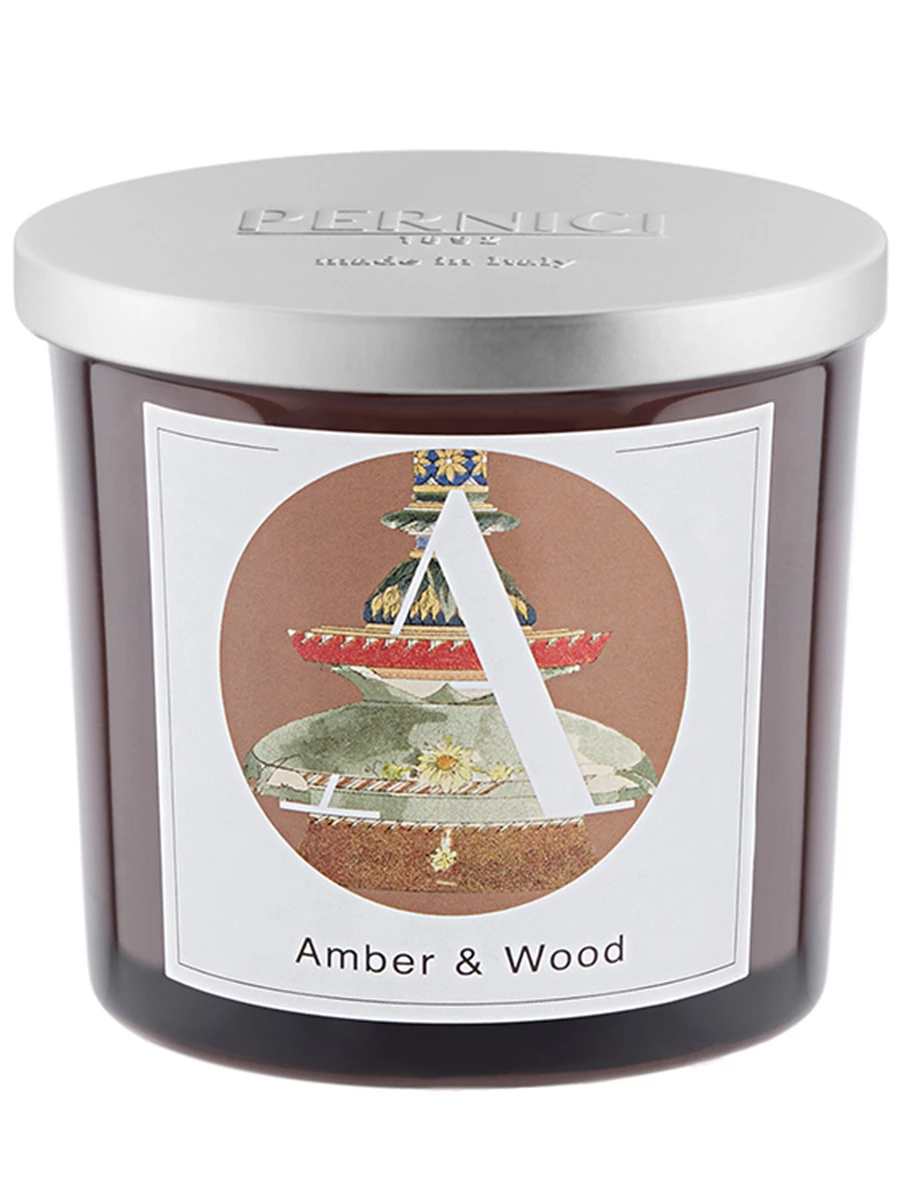 Свеча ароматическая Amber&Wood