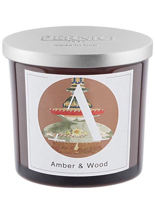 Свеча ароматическая Amber&Wood PERNICI