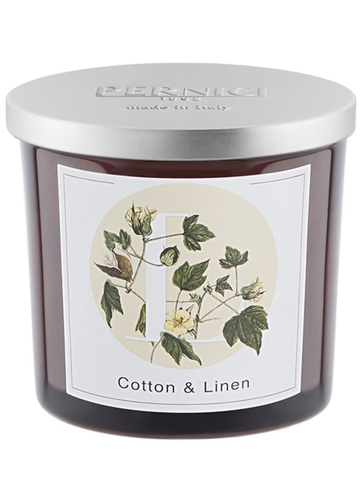 Свеча ароматическая Cotton&Linen PERNICI