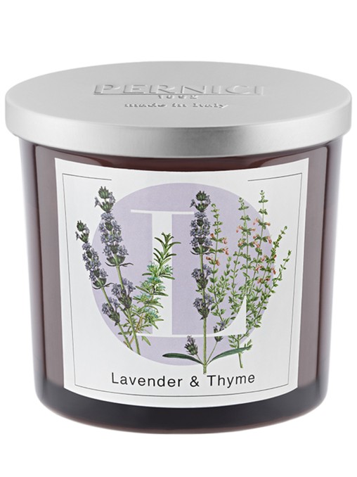 Свеча ароматическая Lavender and Thyme PERNICI