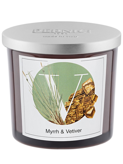Свеча ароматическая Myrrh&Vetiver PERNICI