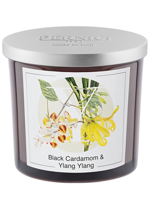 Свеча ароматическая Black Cardamom&Ylang ylang PERNICI