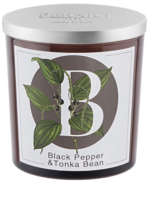 Свеча ароматическая Black Pepper&Tonka Bean PERNICI