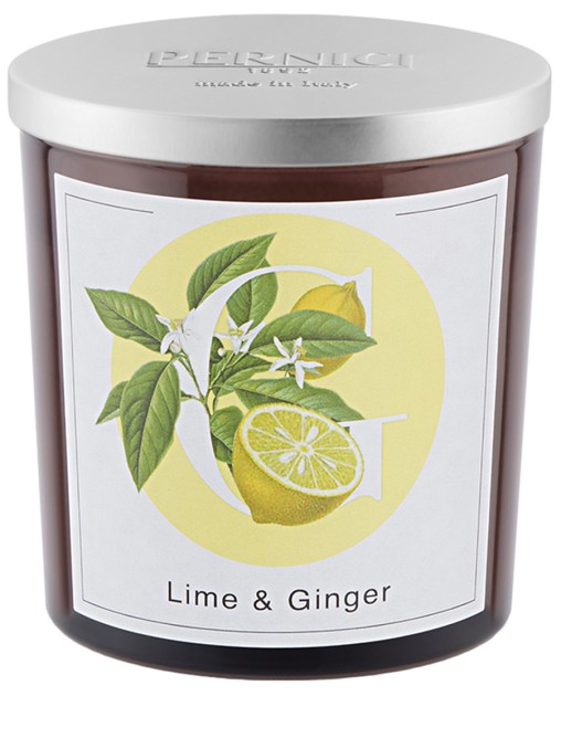 Свеча ароматическая Lime&Ginger PERNICI