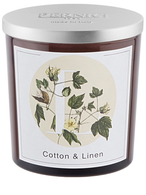 Свеча ароматическая Cotton&Linen PERNICI