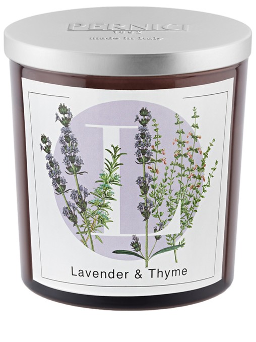 Свеча ароматическая Lavender and Thyme PERNICI