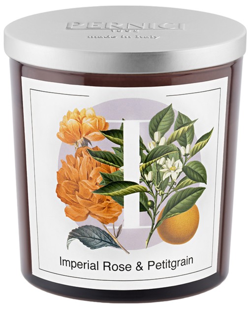 Свеча ароматическая Imperial rose&Petitgrain PERNICI