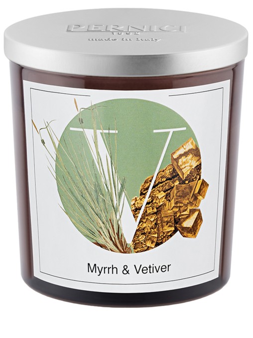 Свеча ароматическая Myrrh&Vetiver PERNICI