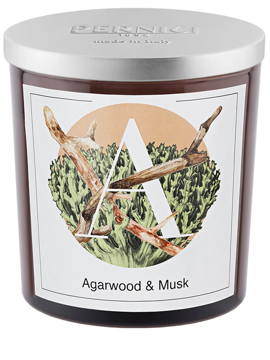 Свеча ароматическая Agarwood&Musk