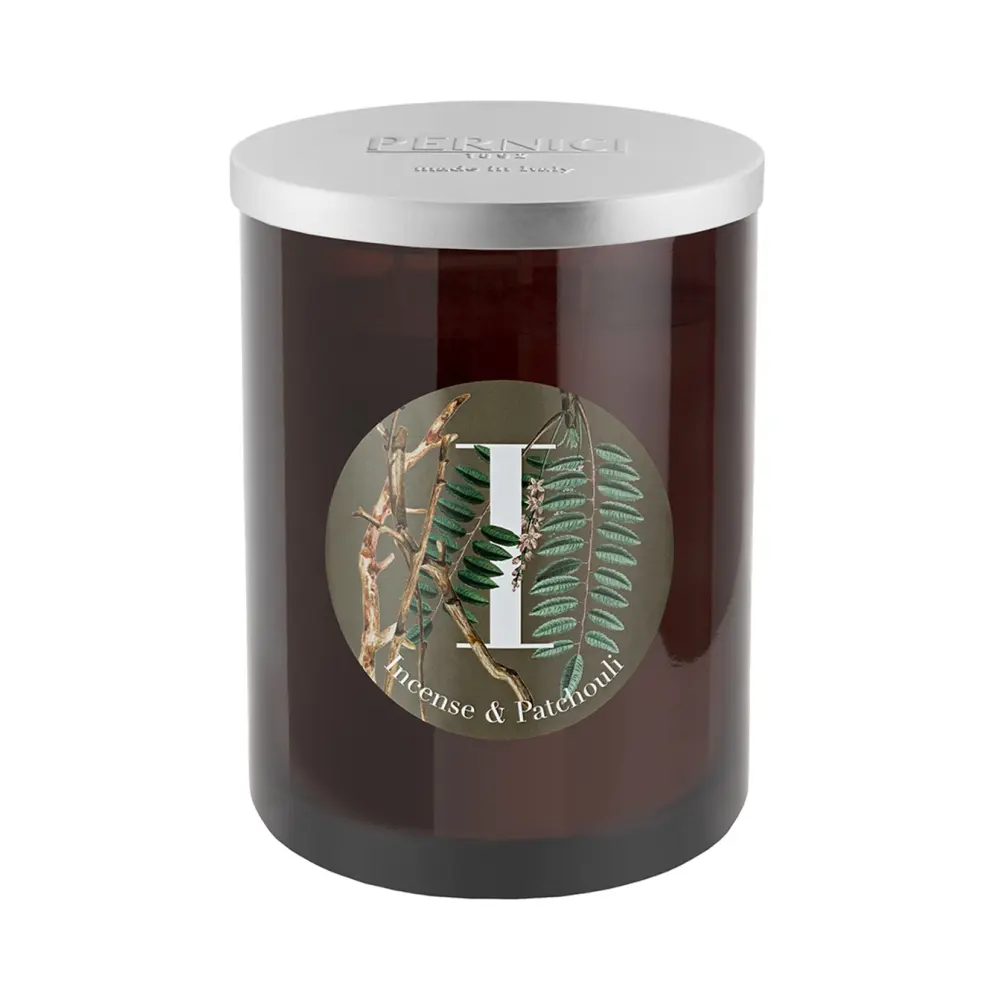 Свеча ароматическая Incense & Patchouli Фимиам и Пачули 900г 3 фитиля