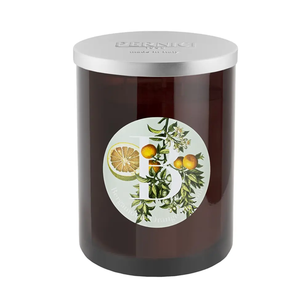 Свеча ароматическая Bergamot & Orange Blossom Бергамот и Цветы Апельсина 900г 3 фитиля
