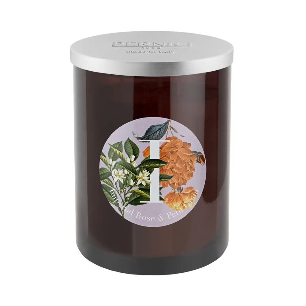 Свеча ароматическая Imperial rose & Petitgrain Императорская роза и Петитгреин 900г 3 фитиля