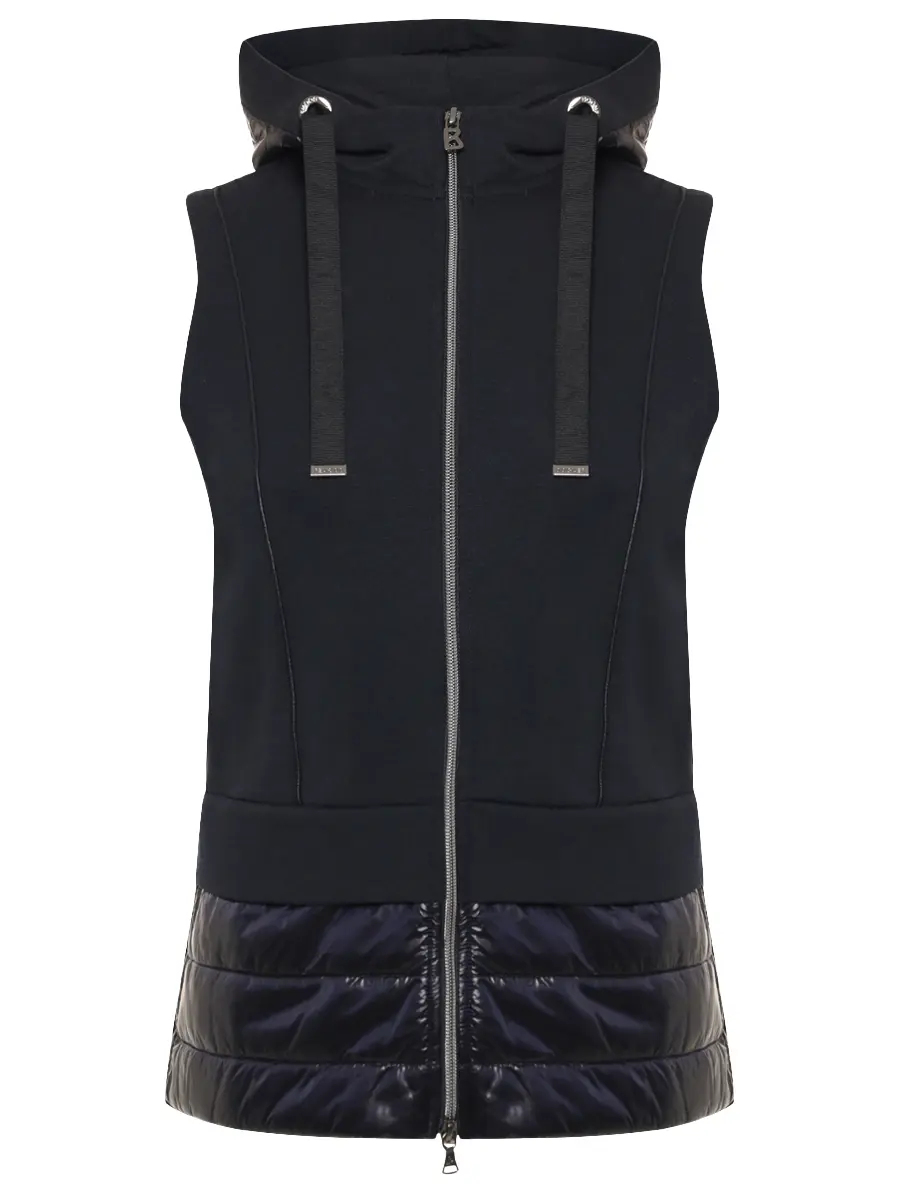 Жилет однотонный