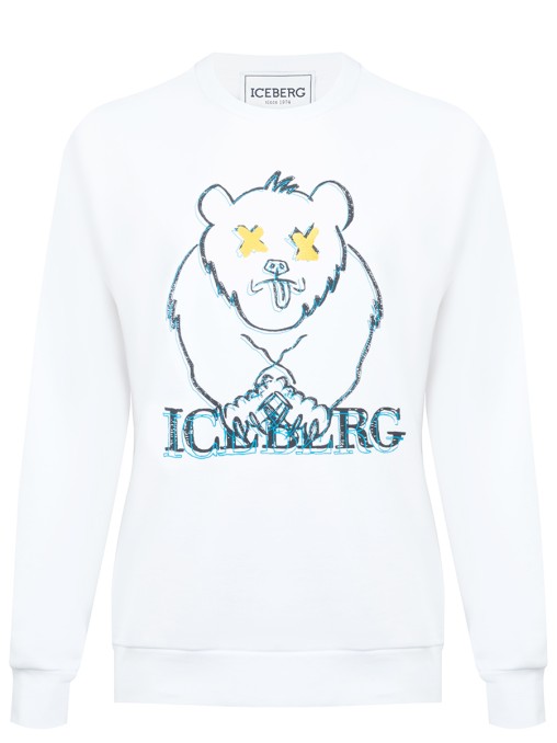 Толстовка хлопковая ICEBERG