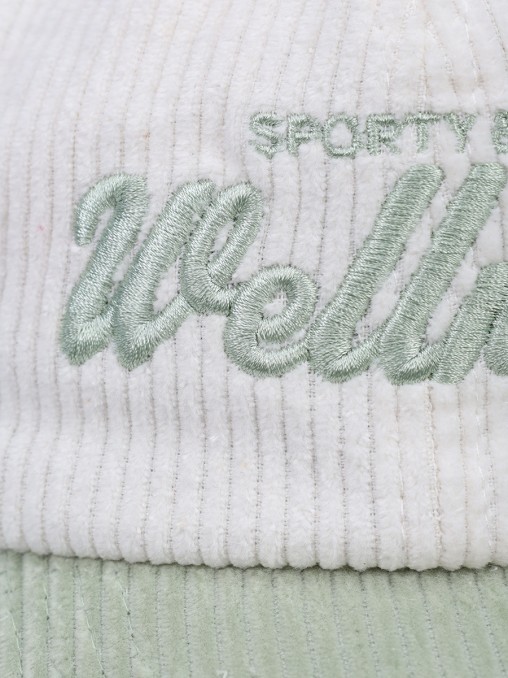 Бейсболка вельветовая SPORTY & RICH