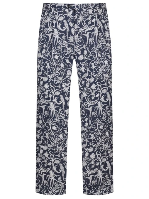 Брюки льняные KITON