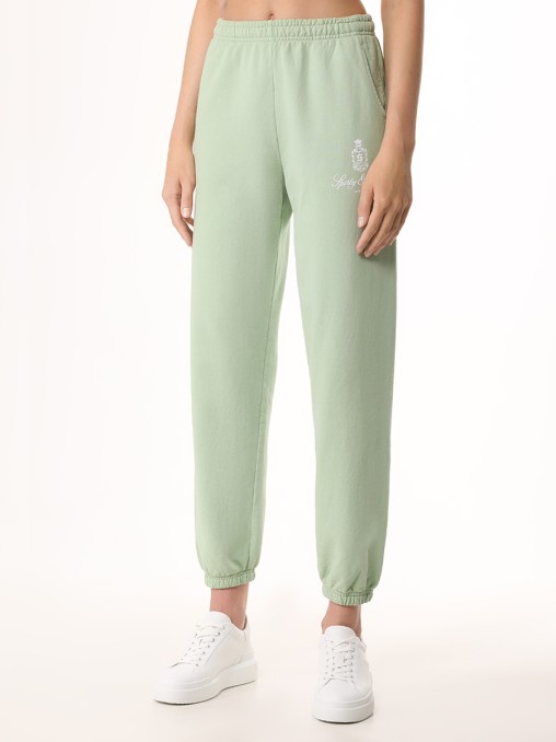 Брюки хлопковые SPORTY & RICH