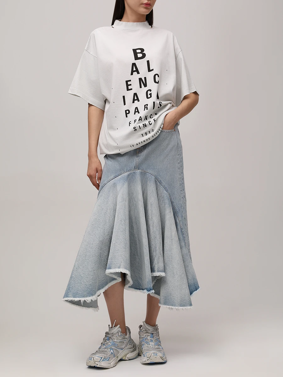 Юбка джинсовая