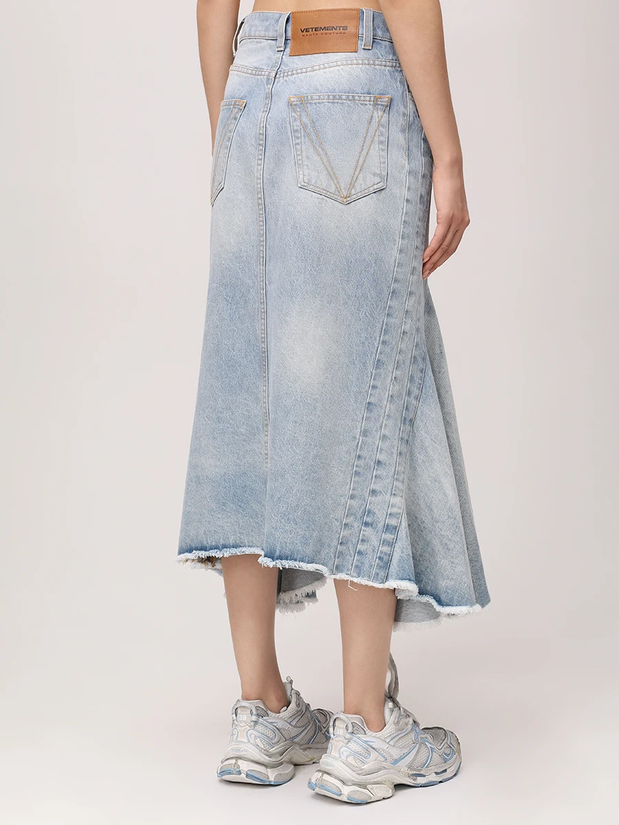 Юбка джинсовая