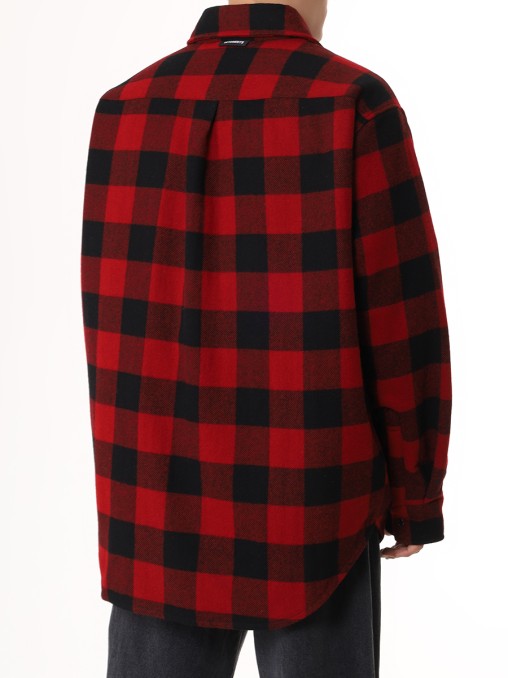 Рубашка шерстяная VETEMENTS