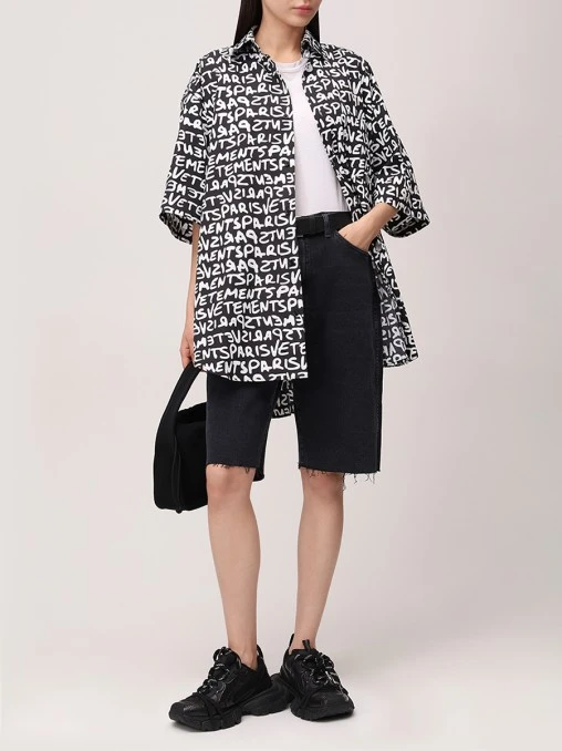 Рубашка хлопковая VETEMENTS